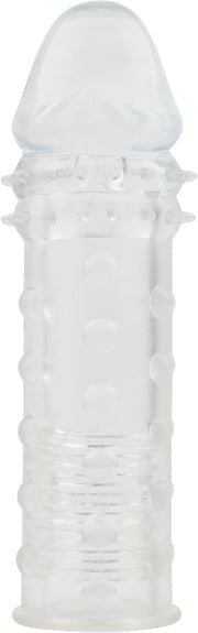 SuperMe - Extra Texture - Penis Sleeve - Transparant-laced-up.nl