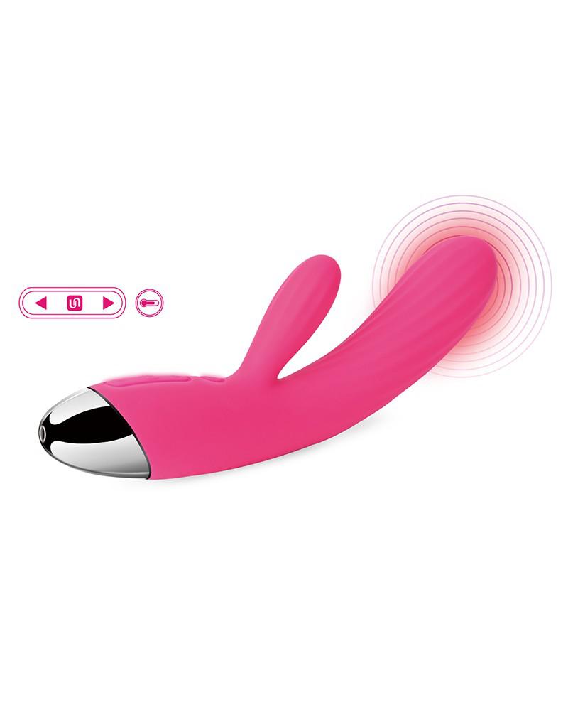 Svakom - Angel - Verwarmende Vibrator - Roze-Laced-up.nl