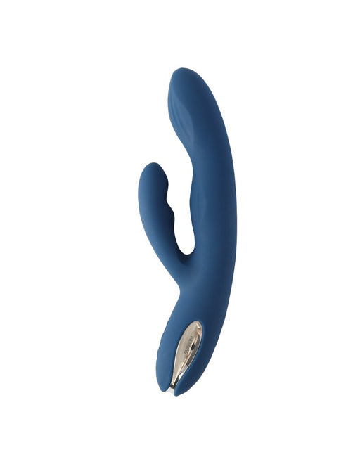 Svakom - Aylin - Rabbit Vibrator Met Vibrerende Tip - Blauw-Laced-up.nl