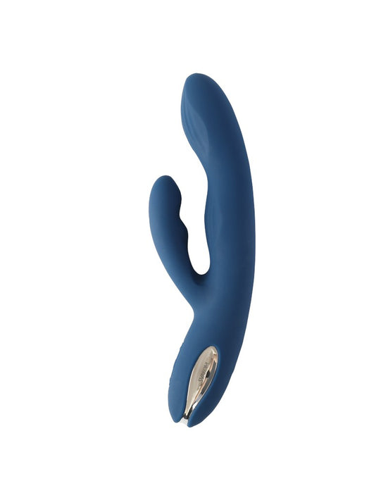 Svakom - Aylin - Rabbit Vibrator Met Vibrerende Tip - Blauw-Laced-up.nl