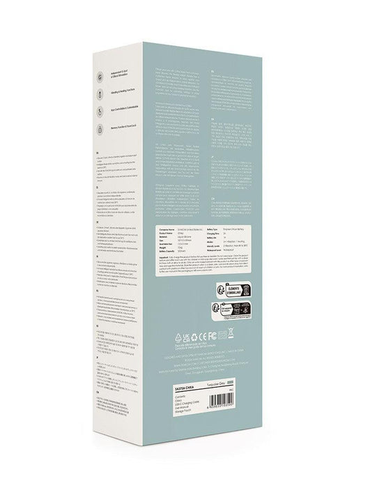 Svakom - Chika - Verwarmende Rabbit Vibrator - Met App Control - Lichtgrijs-Laced-up.nl