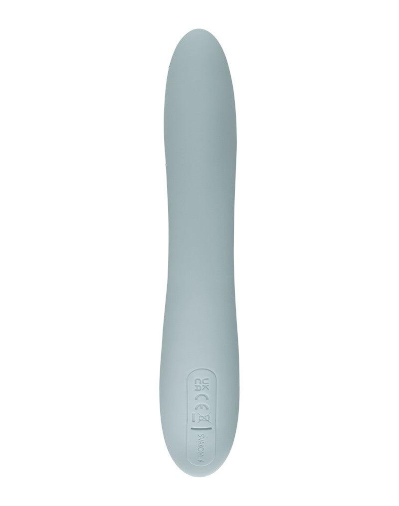 Svakom - Chika - Verwarmende Rabbit Vibrator - Met App Control - Lichtgrijs-Laced-up.nl