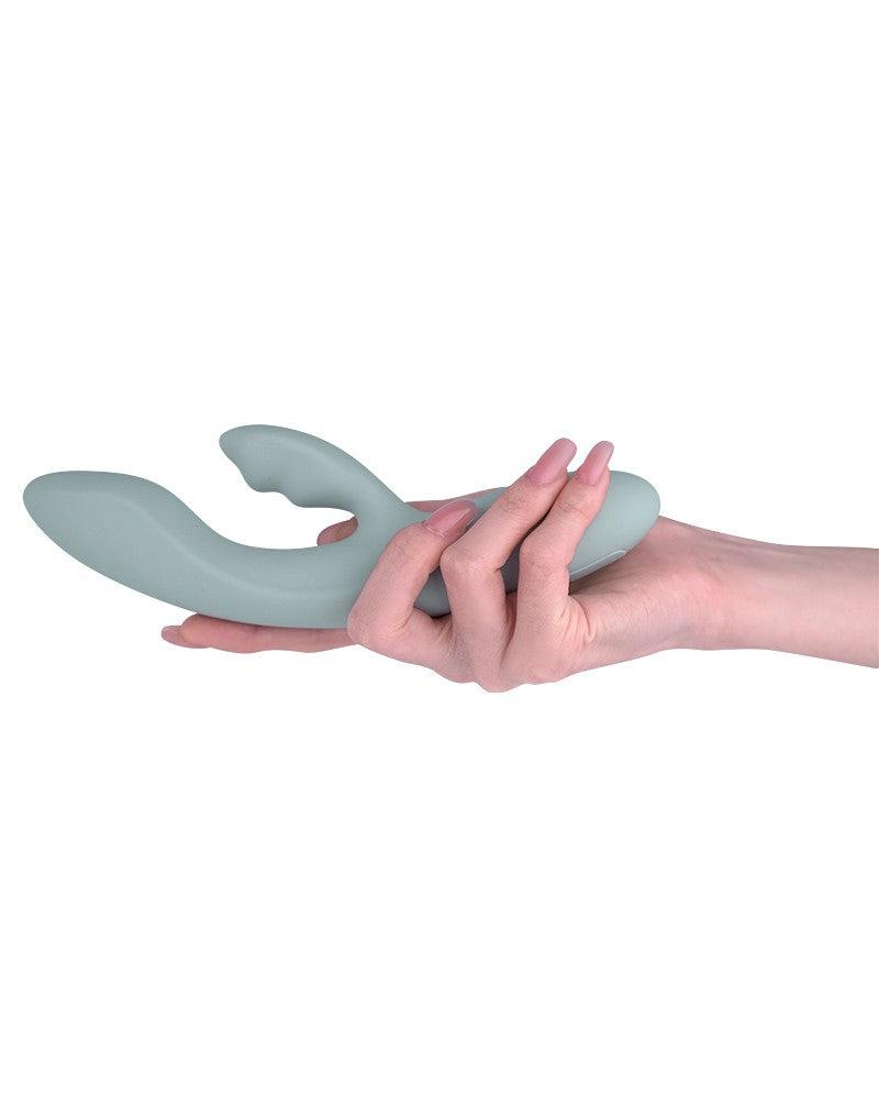 Svakom - Chika - Verwarmende Rabbit Vibrator - Met App Control - Lichtgrijs-Laced-up.nl