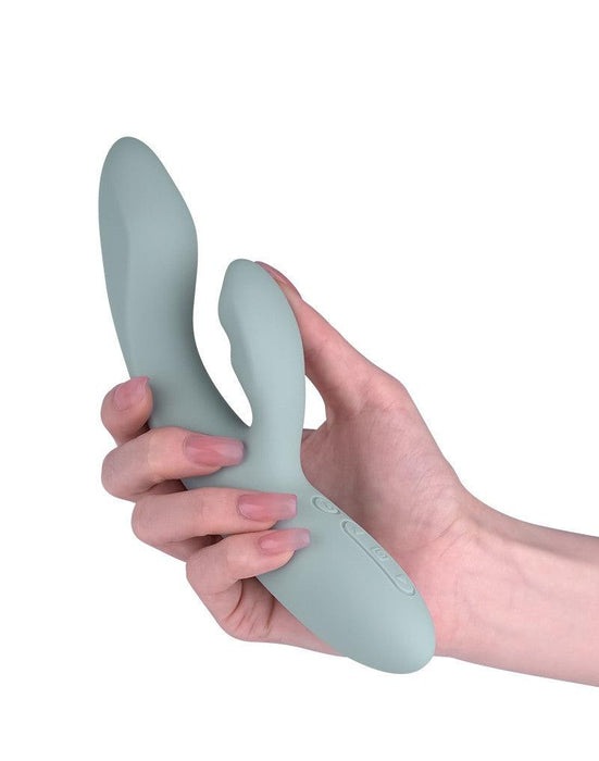 Svakom - Chika - Verwarmende Rabbit Vibrator - Met App Control - Lichtgrijs-Laced-up.nl