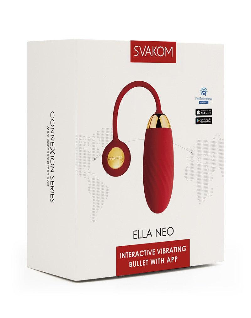 Svakom - Connexion Series Ella Neo App Controlled ergonomische Bullet Vibrator-Laced-up.nl