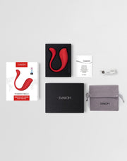 Svakom - Phoenix Neo 2 Interactieve Bullet Vibrator - App Control - Rood-Laced-up.nl