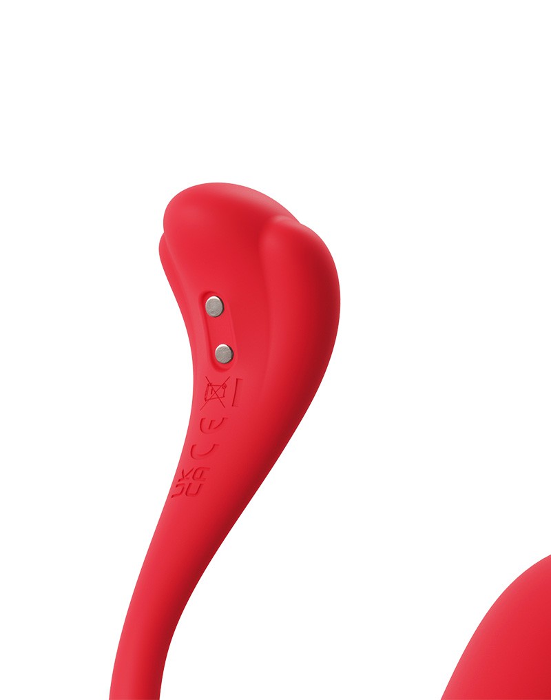 Svakom - Phoenix Neo 2 Interactieve Bullet Vibrator - App Control - Rood-Laced-up.nl