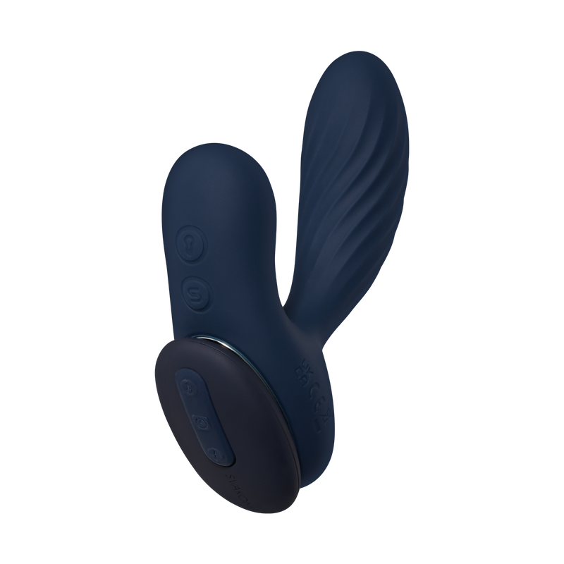 Svakom - Connexion Series Vick Neo 2 - Prostaat Vibrator - App Control - Donkerblauw-Erotiekvoordeel.nl