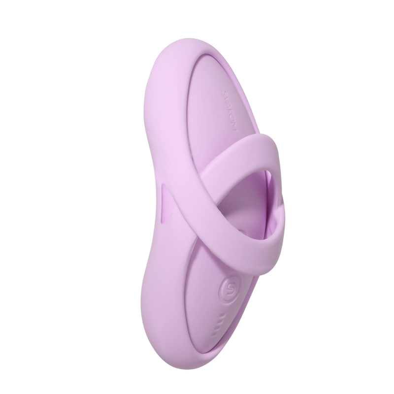 Svakom - Echo 2 - Flexibele Vinger Vibrator - App Control - Pink Lilac-Erotiekvoordeel.nl