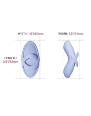 Svakom - Echo 2 - Flexibele Vinger Vibrator - App Control - Sky Blue-Erotiekvoordeel.nl