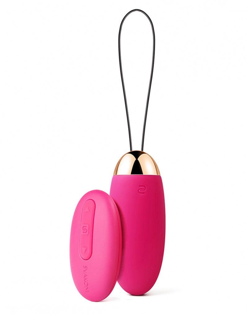 Svakom - Elva - Vibrerend Eitje Met Afstandsbediening - Roze-Laced-up.nl