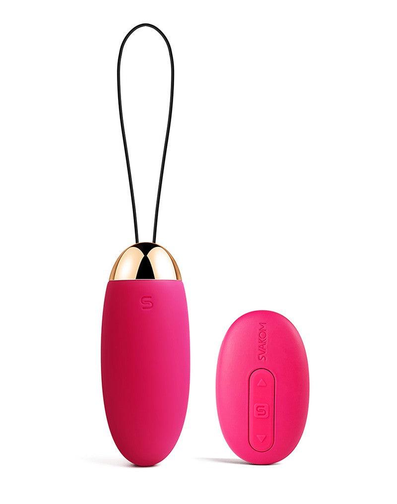 Svakom - Elva - Vibrerend Eitje Met Afstandsbediening - Roze-Laced-up.nl