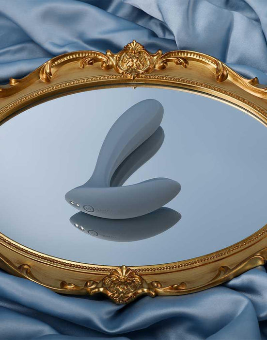 Svakom - Erica - Draagbare Vibrator Met App Control - Twee Motoren - Lichtblauw-Laced-up.nl