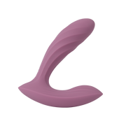 Svakom - Erica Plus - Stossender Strumpf-Vibrator mit App-Steuerung - Zwei Motoren - Hellrosa - Laced-up.nl