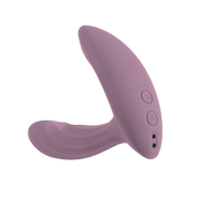 Svakom - Erica Plus - Vibrator mit Stoßfunktion für Strumpfhosen mit App-Steuerung - Zwei Motoren - Hellrosa - Laced-up.nl