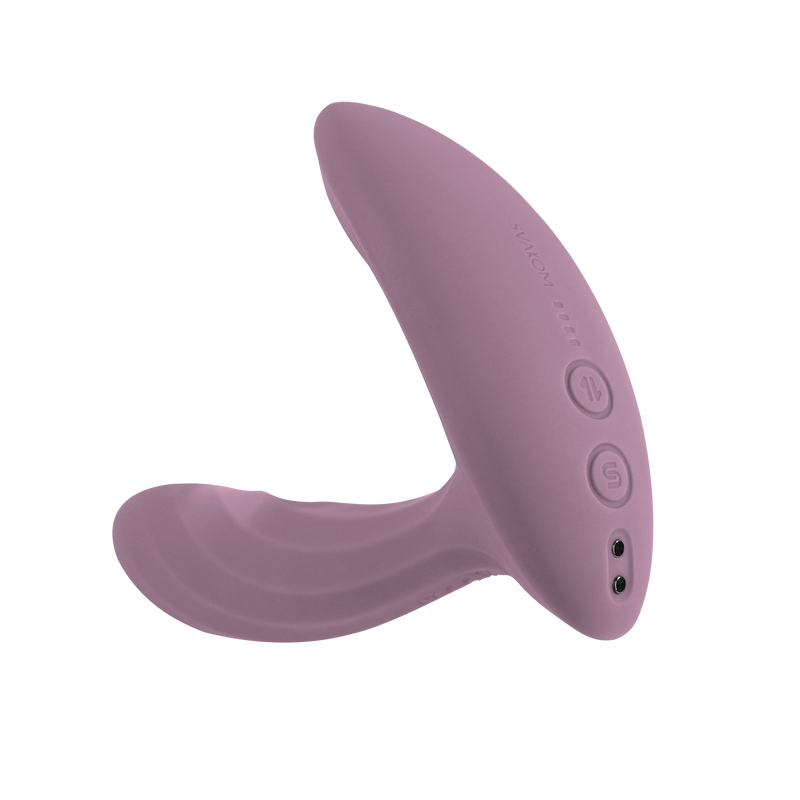 Svakom - Erica Plus - Vibrator mit Stoßfunktion für Strumpfhosen mit App-Steuerung - Zwei Motoren - Hellrosa - Laced-up.nl