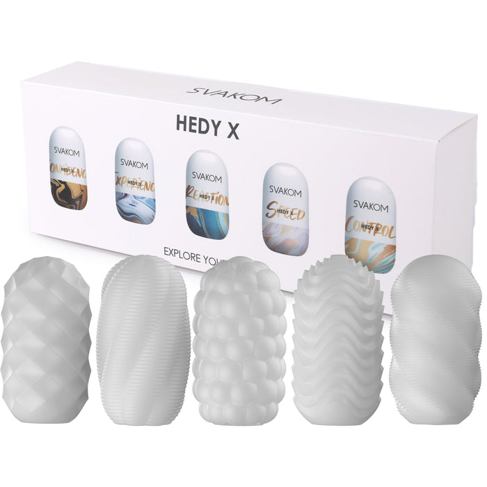 Svakom - Hedy X - Mini Masturbator Set - 5 stuks-Erotiekvoordeel.nl