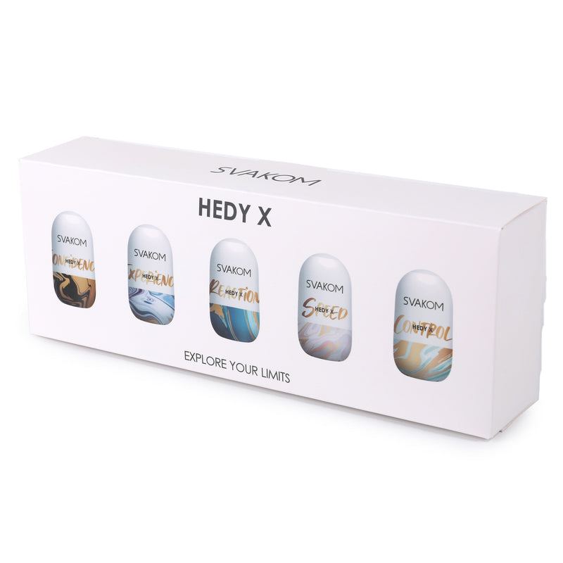 Svakom - Hedy X - Mini Masturbator Set - 5 stuks-Laced-up.nl