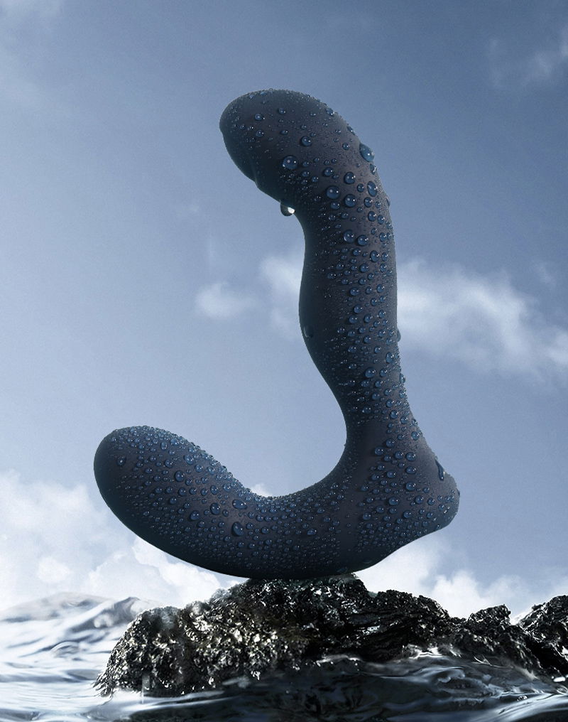 Svakom - Iker Neo - Perineum & Prostaat Vibrator - App Control - Donkerblauw-Erotiekvoordeel.nl