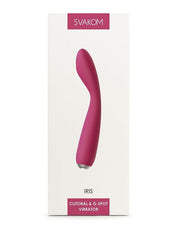 Svakom - Iris - Clitoris En G-spot Vibrator-Laced-up.nl