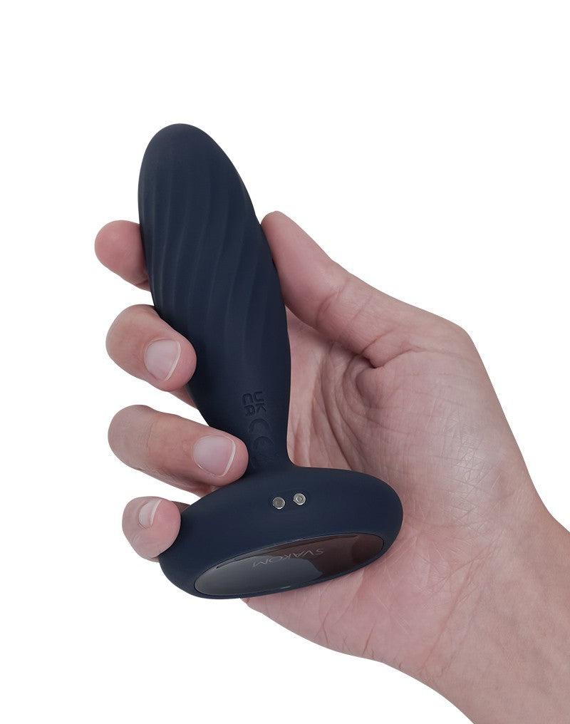 Svakom - Jordan - Stotende Anaal Vibrator - Met App Control - Marine Blauw-laced-up.nl
