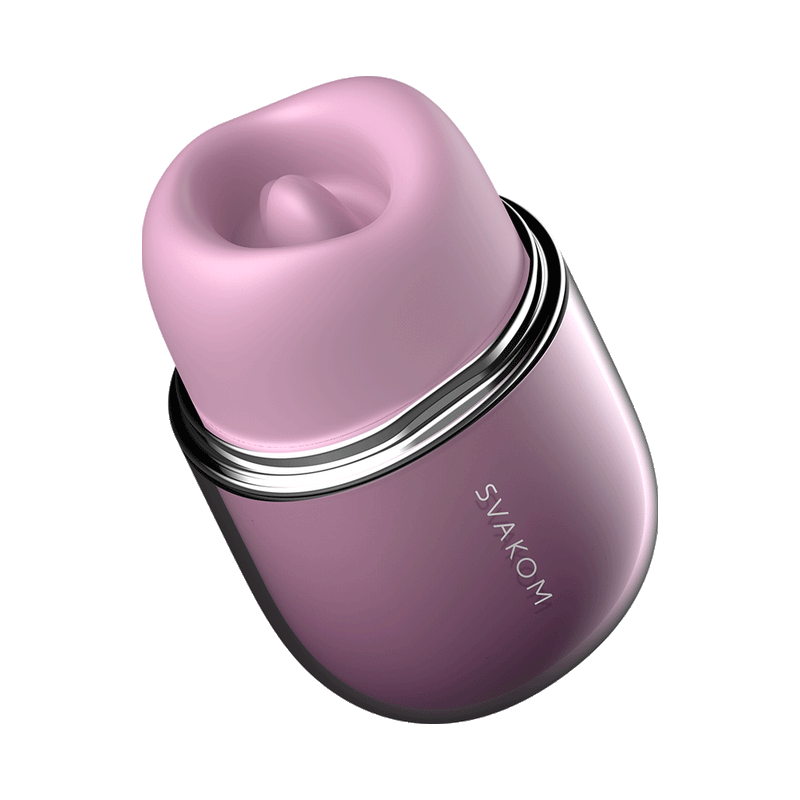 Svakom - Klitty - Likkende & Zuigende Clitoris Stimulator - Dusty Lavender-Erotiekvoordeel.nl