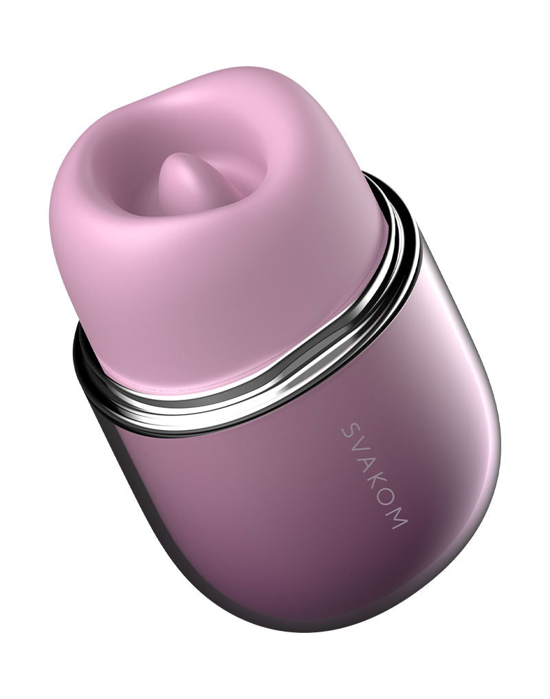Svakom - Klitty - Likkende & Zuigende Clitoris Stimulator - Dusty Lavender-Erotiekvoordeel.nl