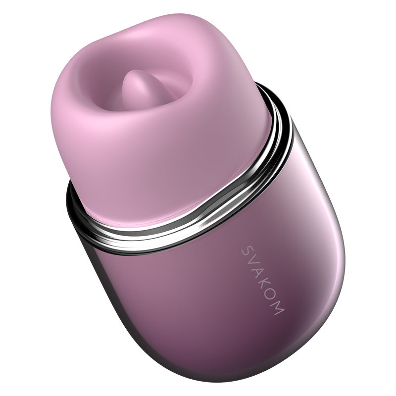 Svakom - Klitty - Likkende & Zuigende Clitoris Stimulator - Dusty Lavender-Erotiekvoordeel.nl