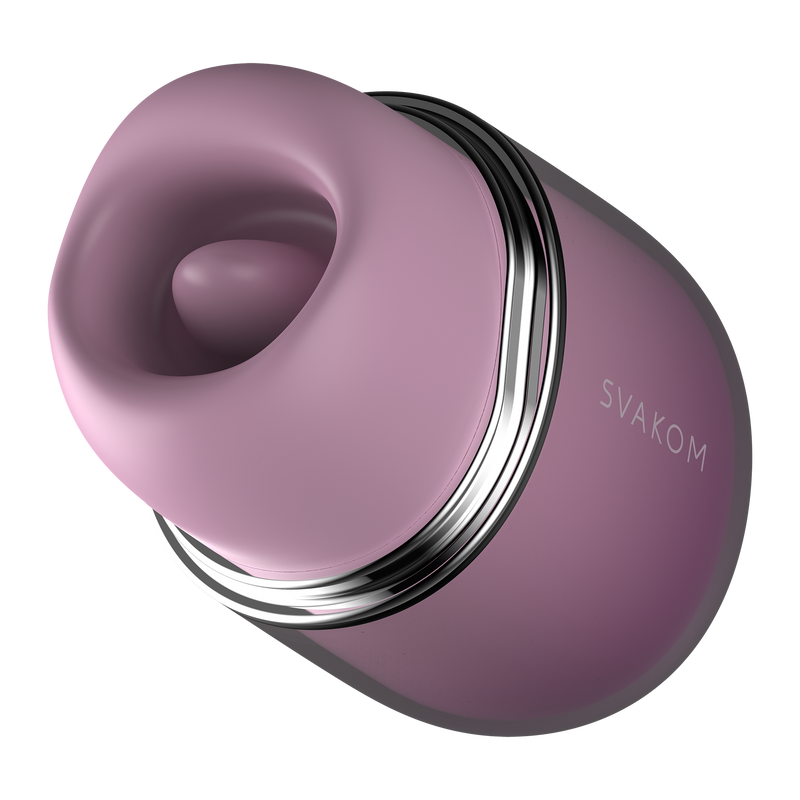 Svakom - Klitty - Likkende & Zuigende Clitoris Stimulator - Dusty Lavender-Erotiekvoordeel.nl