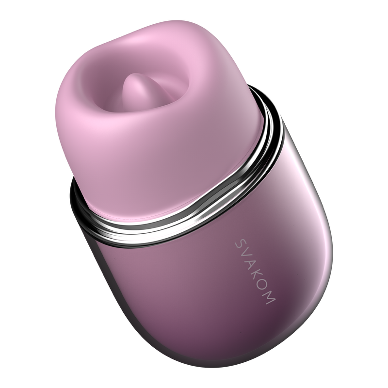 Svakom - Klitty - Likkende & Zuigende Clitoris Stimulator - Dusty Lavender-Erotiekvoordeel.nl