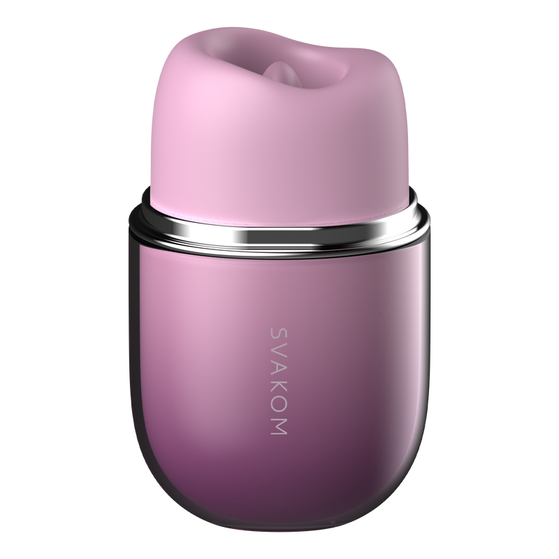 Svakom - Klitty - Likkende & Zuigende Clitoris Stimulator - Dusty Lavender-Erotiekvoordeel.nl