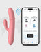 Svakom - Mora Neo - Interactieve Rabbit Vibrator met stotende kralen-ring - App Control - Roze-Laced-up.nl