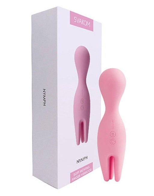 Svakom - Nymph - G-Spot Vibrator en Clitoris Stimulator - Roze-Laced-up.nl