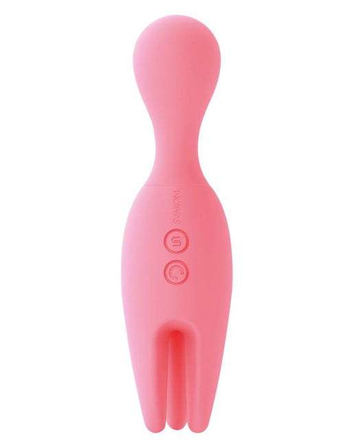 Svakom - Nymph - G-Spot Vibrator en Clitoris Stimulator - Roze-Laced-up.nl