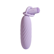 Svakom - Plume - Bullet Vibrator met Flexibel Clitoris Kwastje - Pastel Lilac-Erotiekvoordeel.nl