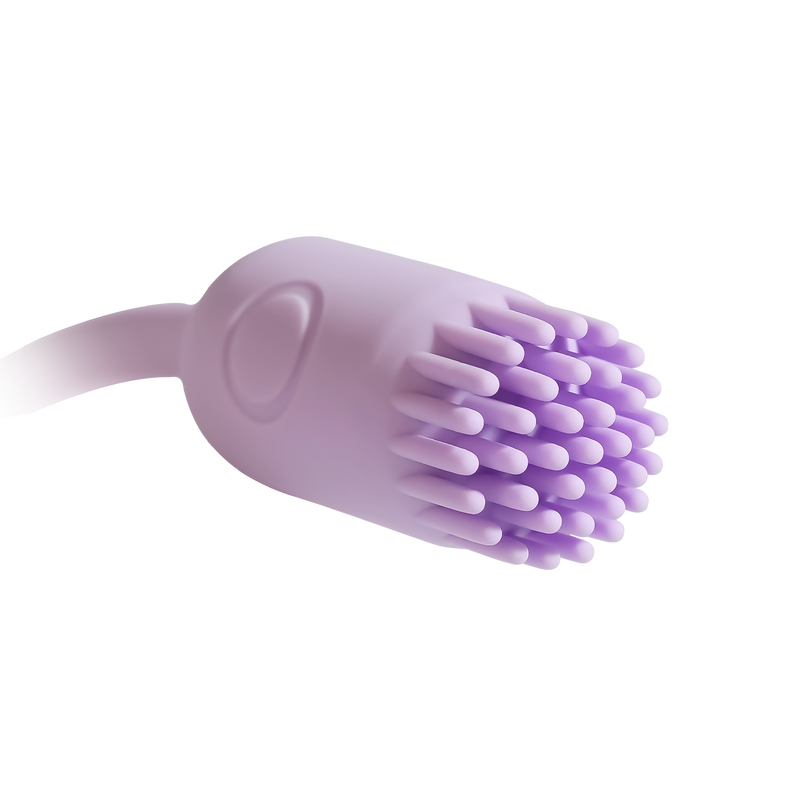 Svakom - Plume - Bullet Vibrator met Flexibel Clitoris Kwastje - Pastel Lilac-Erotiekvoordeel.nl