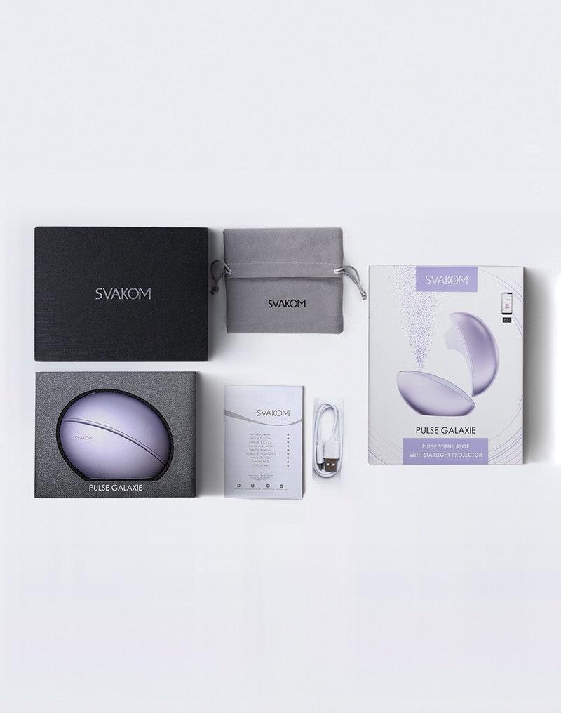 Svakom - Pulse Galaxie - Luchtdruk vibrator - Lila-Laced-up.nl
