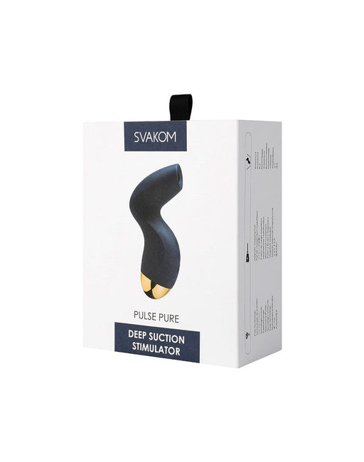 Svakom - Pulse Pure - Luchtdruk Vibrator - Blauw-Laced-up.nl