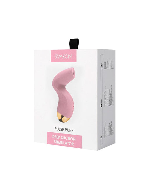 Svakom - Pulse Pure - Luchtdruk Vibrator - Roze-Laced-up.nl