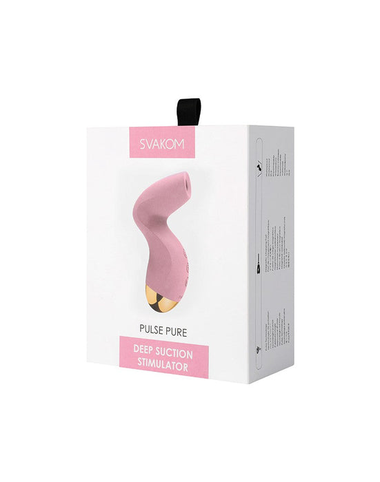 Svakom - Pulse Pure - Luchtdruk Vibrator - Roze-Laced-up.nl