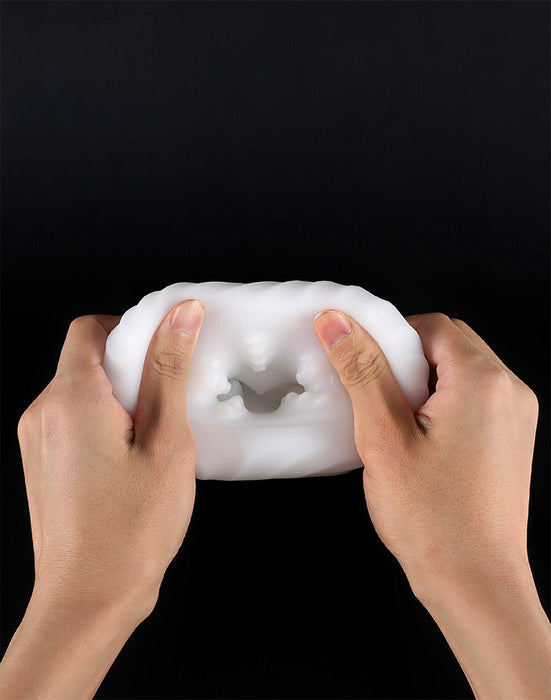 Svakom - Robin - Masturbator - Met LED display En Boost Stand - Wit-Laced-up.nl