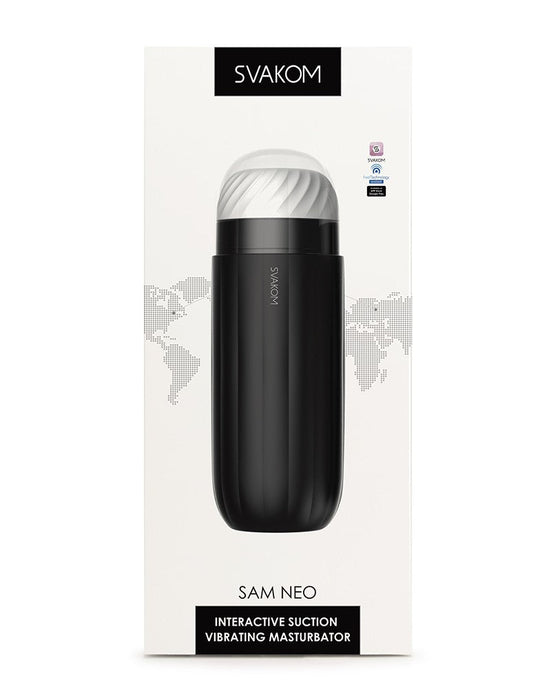 Svakom - Sam Neo Connexion - Interactieve Masturbator/Blowjob Simulator Met App Control-Erotiekvoordeel.nl