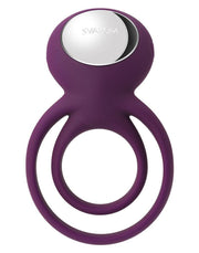 Svakom - Tammy - Vibrerende Cockring Met Clitoris Stimulator-Laced-up.nl