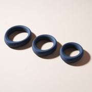 Svakom - Triooo - Penisring-Set - Blau - Laced-up.nl