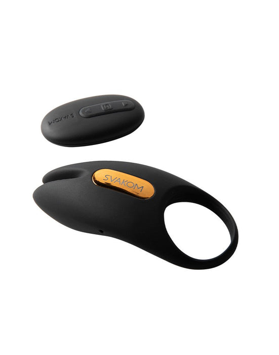 Svakom - Winni 2 - Vibrerende Cockring Met Afstandsbediening - Zwart-Laced-up.nl