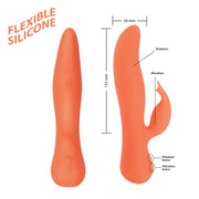 Swan - Blossom - Dual Action Rabbit Vibrator - Oranje-Erotiekvoordeel.nl