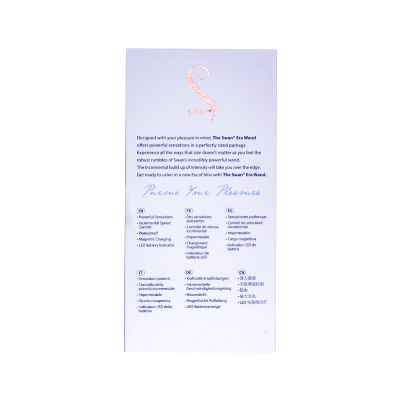 Swan - Era - Mini Wand Vibrator - Lila-Erotiekvoordeel.nl