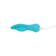 Swan - Kissing - Dual Action Rabbit Vibrator - Turquoise-Erotiekvoordeel.nl