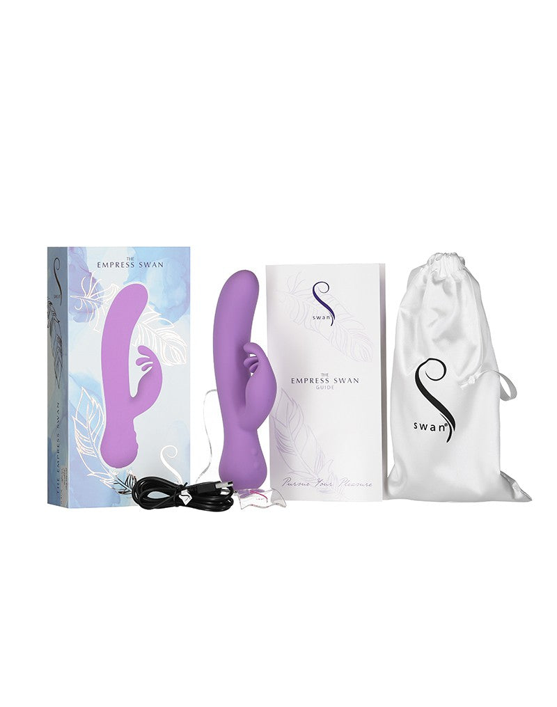 Swan - The Empress - Rabbit Vibrator - Lila-Erotiekvoordeel.nl