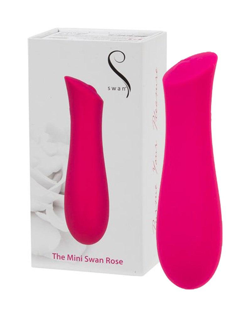 Swan - The Mini Swan Rose - Vibrador para clítoris - Roze-Laced-up.nl